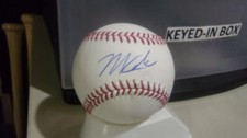Mitch Keller Pittsburgh Pirates Signed MLB Baseball COA 