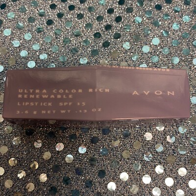 Avon Ultra Color Rich Renewable Lipstick, Spf15 ~ Sheer Shimmering Bronze, NOS
