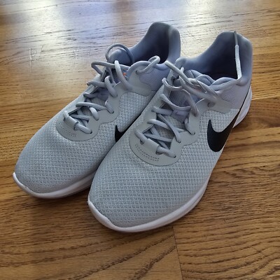 Nike Revolution Womens Size 10 Running Shoes Gray Sneakers