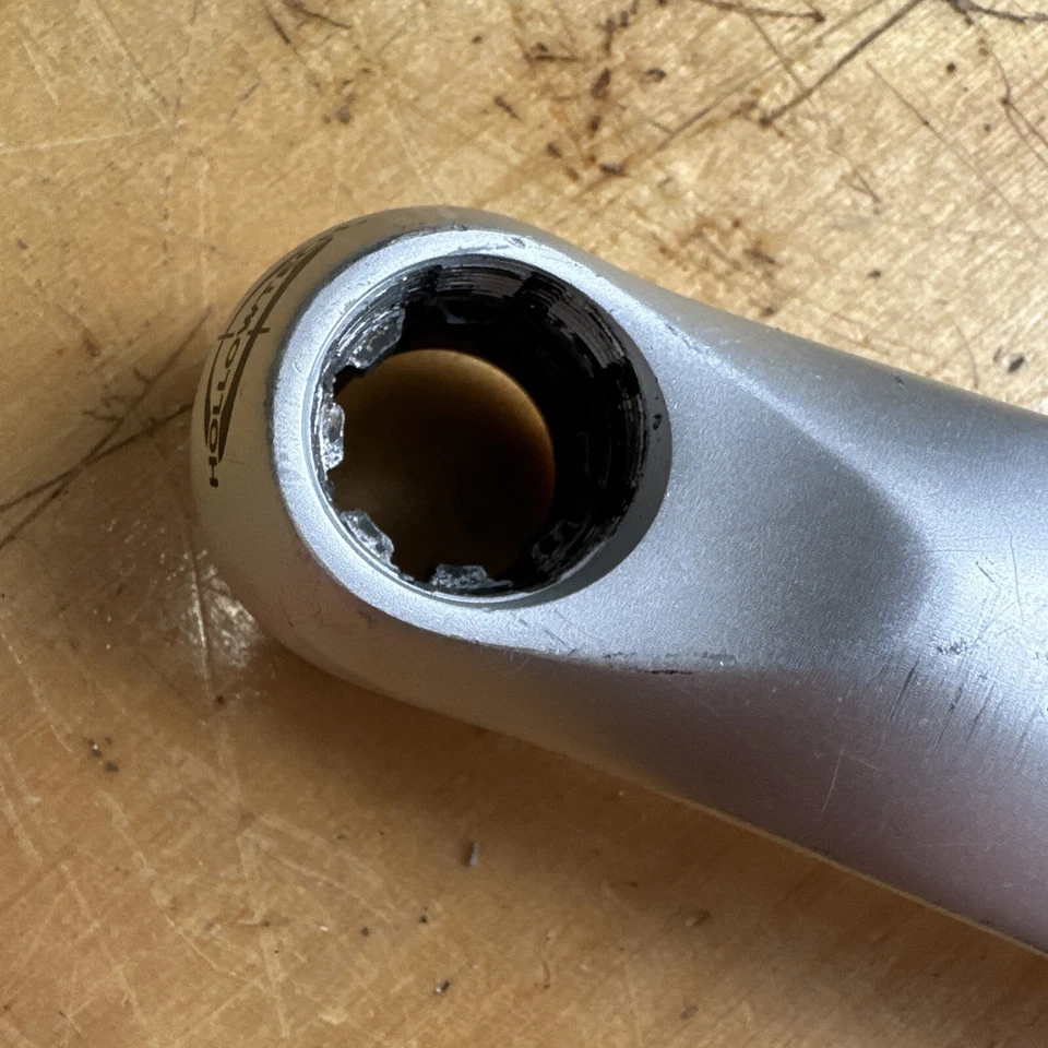 Brazo de manivela izquierdo Shimano Deore XT FC-M751 180mm solo repuesto Foto 3 de 4