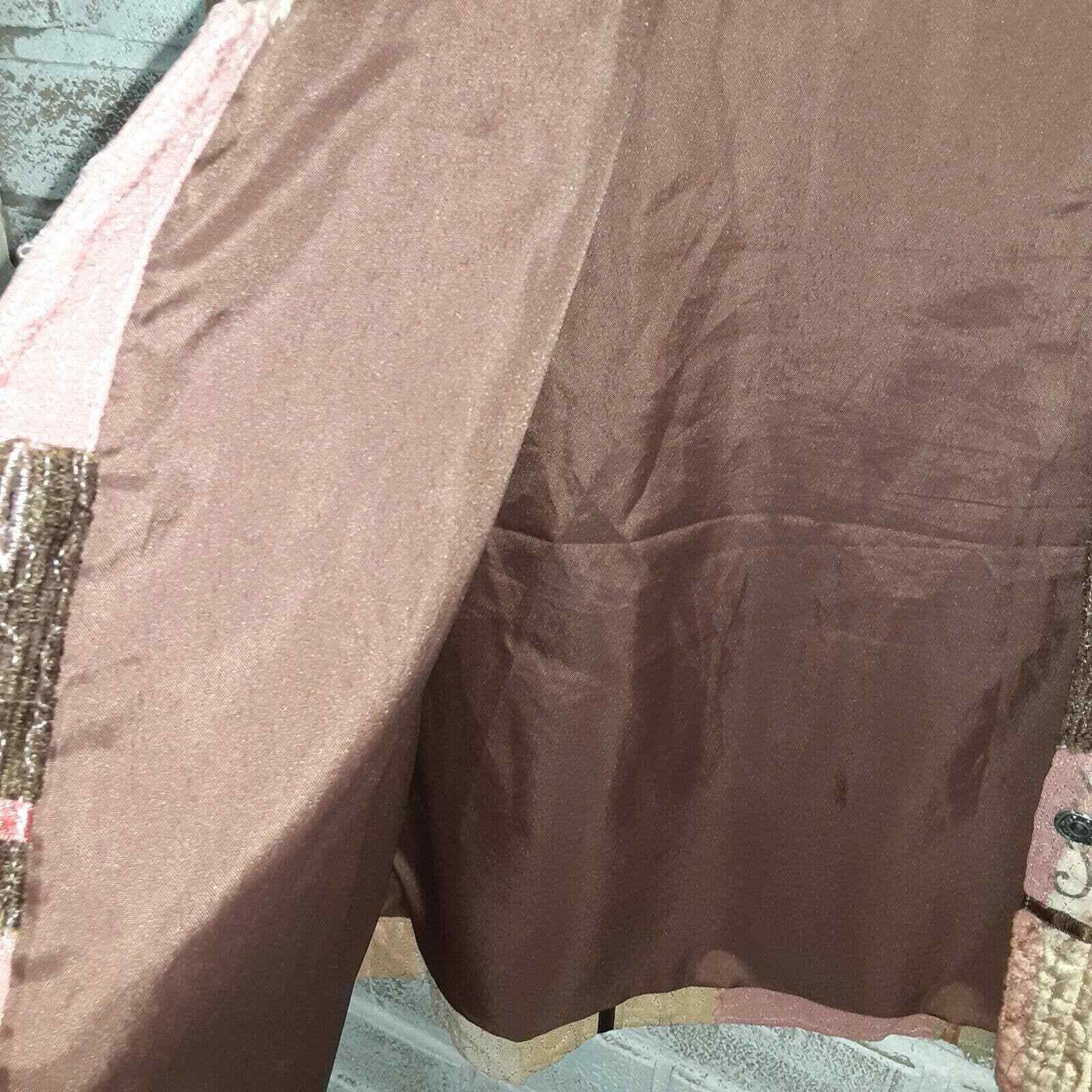 Multiples Patchwork Blazer Lg Boho, Hippie Chic, … - image 10