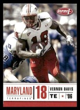 2006 SAGE Aspire #6 Vernon Davis Maryland Terrapins
