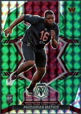 2022 Panini Mosaic Phidarian Mathis Green Mosaic Card #389
