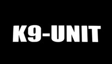 K9 Unit Police Dog Custom Vinyl Sticker K-9 Choose Color Law Enforcement 9x1.75 