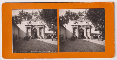 APZP4-0222-83 - TOULON - var - porte principale de l'arsenal maritime