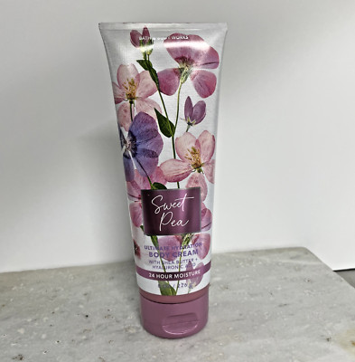 Bath & Body Works SWEET PEA  body CREAM 8oz - NEW