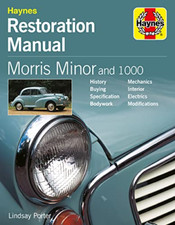 Morris Minor and 1000 Restoration Manual - Paperback NEW Porter, Lindsay 25/08/2