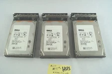 LOT (3) DELL HUS156045VLS600 0B24495 450GB 6GBps HDD Hard Drive w Caddy E131