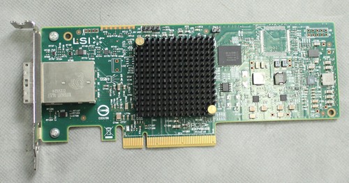 LSI SAS 9300-8e 12G SAS 6G SATA 8-Port PCI-E x8 Host Bus Adapter HBA -Short Prof - 第 1/6 張圖片