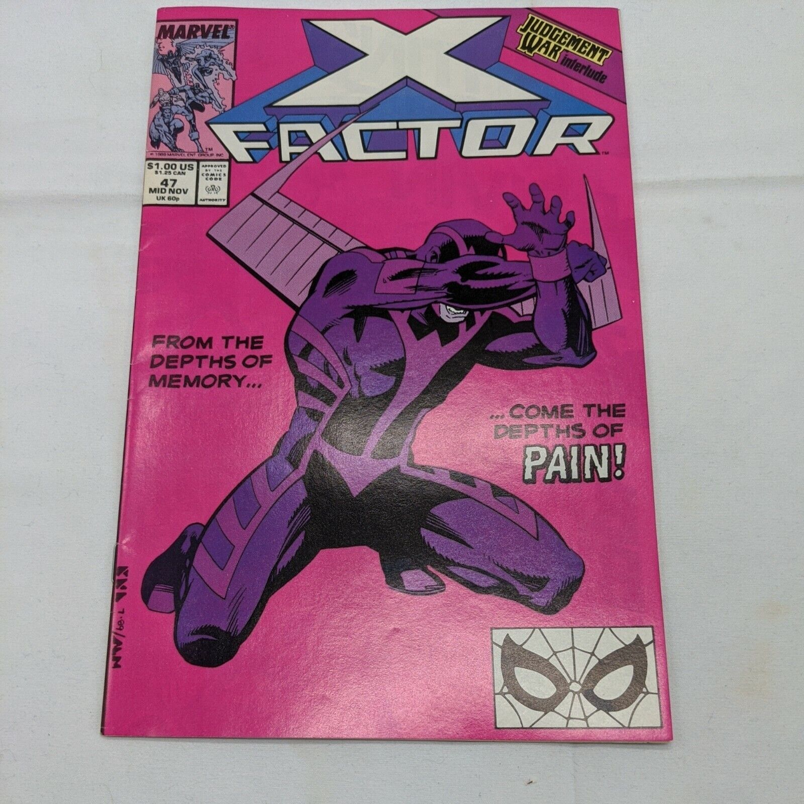 Marvel Comics X Factor Judgement War Interlude Issue 47 Comic Book
