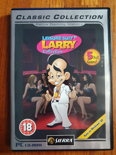 LEISURE SUIT LARRY COLLECTION: PC CD-ROM Classic Sierra Games 1-6 3348542211247