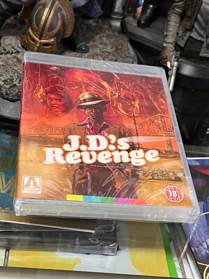 JD'S REVENGE DUAL FORMAT Glynn Turman, Lou Gossett, ARROW VIDEO ALL ZONE! NEW!
