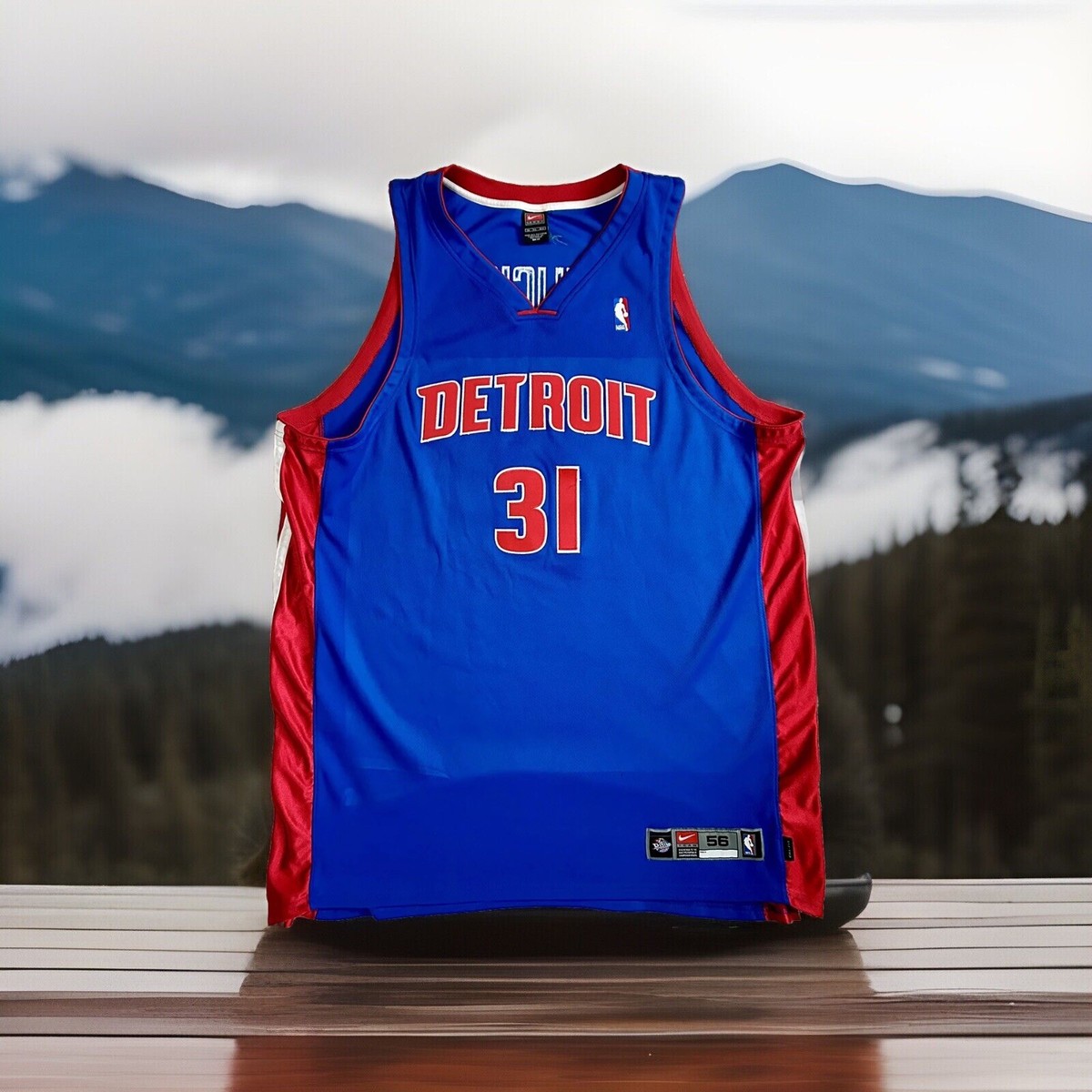 Detroit Pistons #31 Darko Milicic NBA Nike Team Jersey 3XL (size