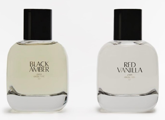 Fragrance Zara Black Amber Red Vanilla ZARA WOMEN RED