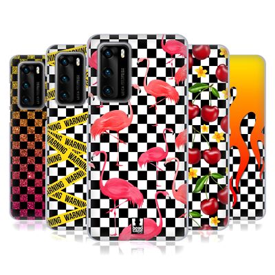 HEAD CASE DESIGNS CHECKERBOARD PATTERNS SOFT GEL CASE FOR HUAWEI PHONES 4