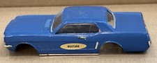 Vintage RARE 1960s Ideal Motorific Mustang -Blue Body Shell