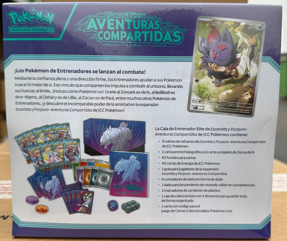Pokemon Journery Together - Aventuras Compartidas elite trainer box SPANISH new - Image 3 of 4