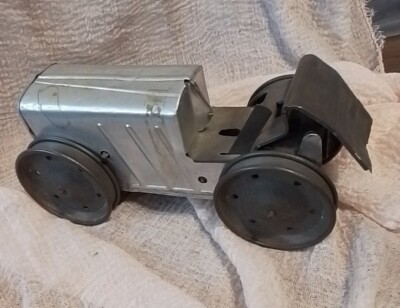 Marx Climbing Tractor WORKING Patent #1334539 Tin/Steel Windup 