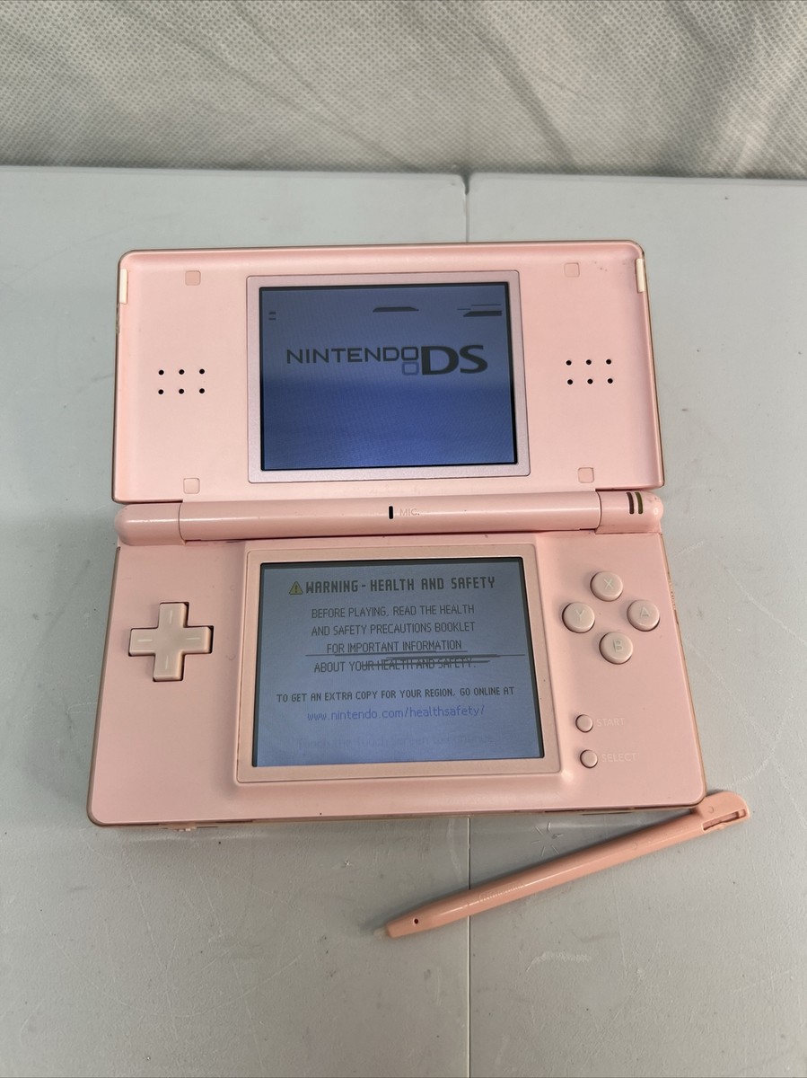 【値下げ】DS Lite  ピンク Nintendo DS Lite Pink Fully Tested. Has Dead Lines On Both