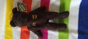 Bamm Beanos Sammy Sosa #21- 1998 stuffed bear
