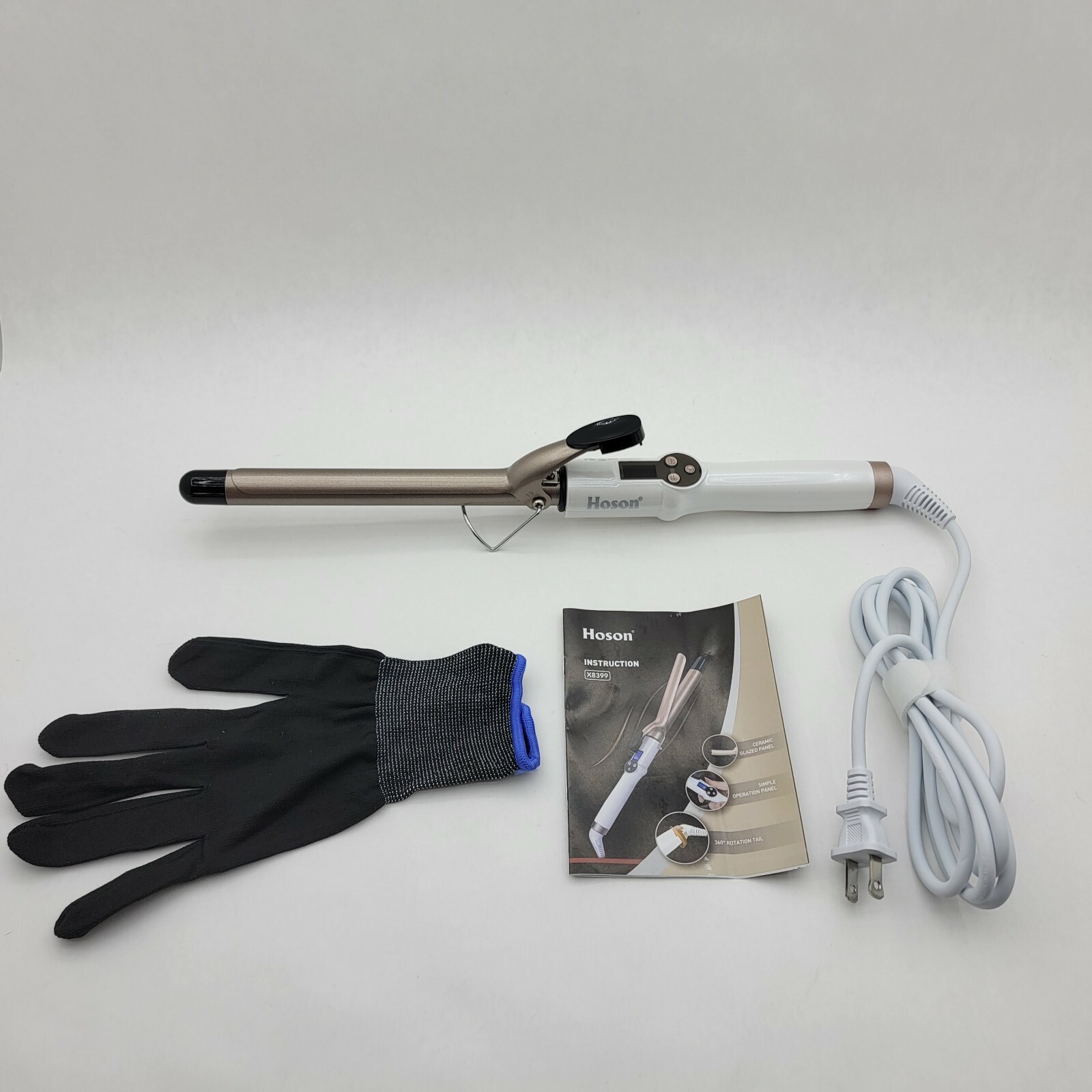 Hoson 3/4 Inch Professional Hair Curler Curling Iron X8399 eBay