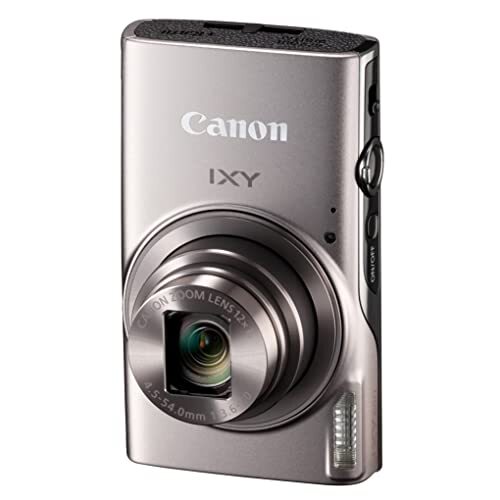 Canon IXY 650 Compact Digital Camera 12x Optical Zoom Wi-Fi Silver New JAPAN - Picture 1 of 7