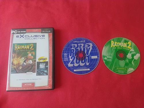 RAYMAN 2 THE GREAT ESCAPE/PRO RALLY 2001 PC CD-ROM EN BOITE PAL FR | eBay