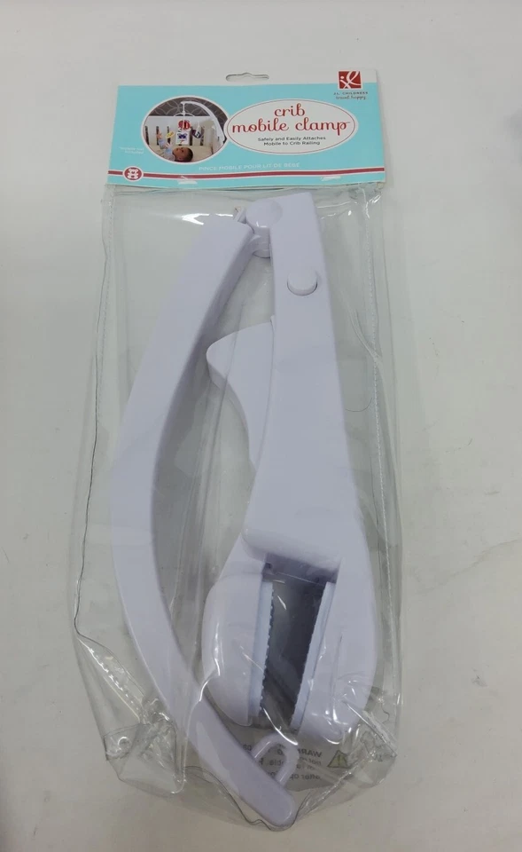 J.L. Childress Crib Mobile Attachment Clamp 18 Inch, Easy Attachment with Rubber - Image 2 of 4