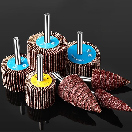 15-80mm Sanding Flap Wheel Mop Sanding Abrasive Disc for Drill 6mm Shank 80 Grit - Picture 7 of 12