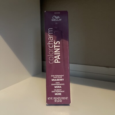 Wells Color Charm Paints Hair Color In Mulberry 2 Oz Semi-Permanent Dye