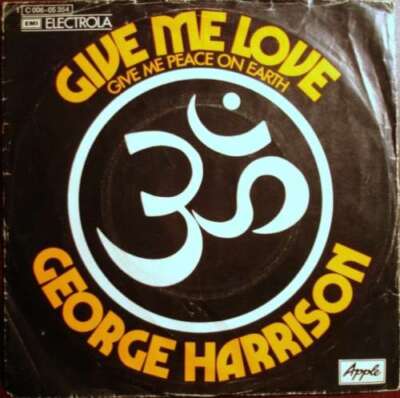 George Harrison Give Me Love Give Me Peace 7'' Single Vinyl Schallplatte 75082