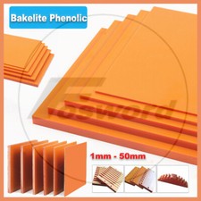 Bakelite Phenolic Resin Sheet Plate CNC Insulation Electrical Board 1-50mm Thick