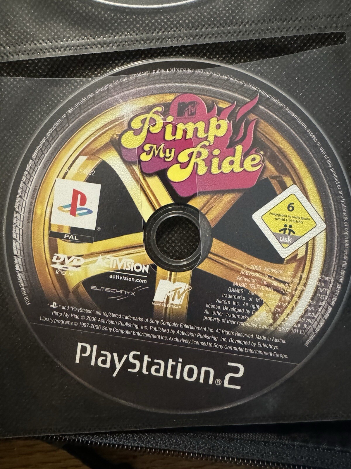 Pimp my ride PlayStation 2 MTV ps2 loose Xzibit Disque Seul