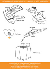 SUZUKI Mark,fr Fender, K5605-20141 OEM