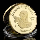 Donald Trump Gold Coin The Silent Majority Speaks NYC Liberty 2016 Tower Legend