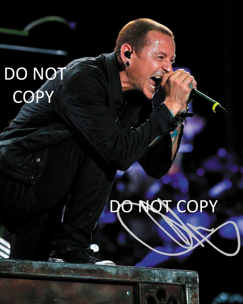 CHESTER BENNINGTON - LINKIN PARK Autographed 8x10 Signed Reprint
