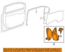 Chevrolet GM OEM 11-15 Volt Front Door-Window Lift Regulator 22938326