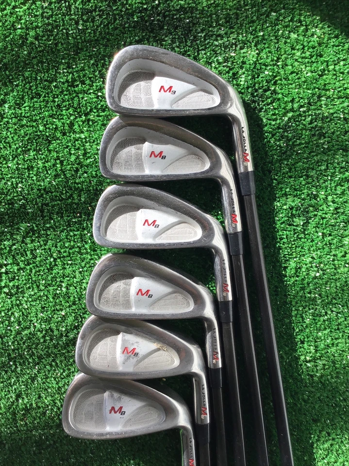 La Jolla M8 Iron Set 3-9 Regular Graphite Shafts (no 7) - Image 2 of 4