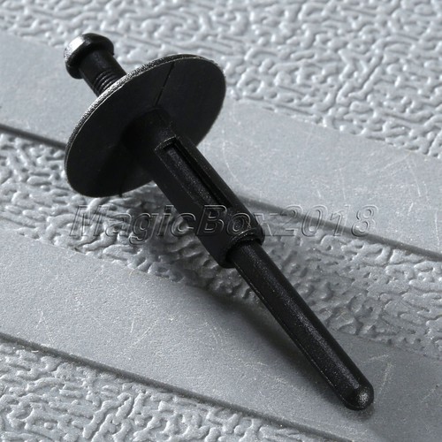 50 Plastic 6MM Hole Push Car Bumper Panel Rivet Retainer Fastener Clips For - Picture 5 of 12