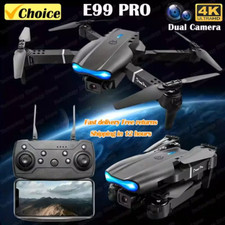 E99 Pro Drone 6K HD Camera Quadcopter RC UAV Altitude Hold Helicopter Toy