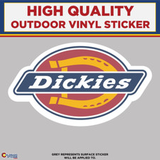Dickies, High Quality Vinyl Stickers