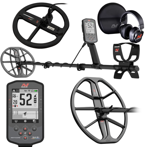 Minelab Manticore 2D Metalldetektor + M15 & M9 Spule gratis! Metallsuchgerät