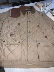 quilted shooting jacket