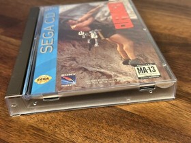 Cliffhanger (Sega CD, 1993) *CIB* Complete* mint manual and reg card