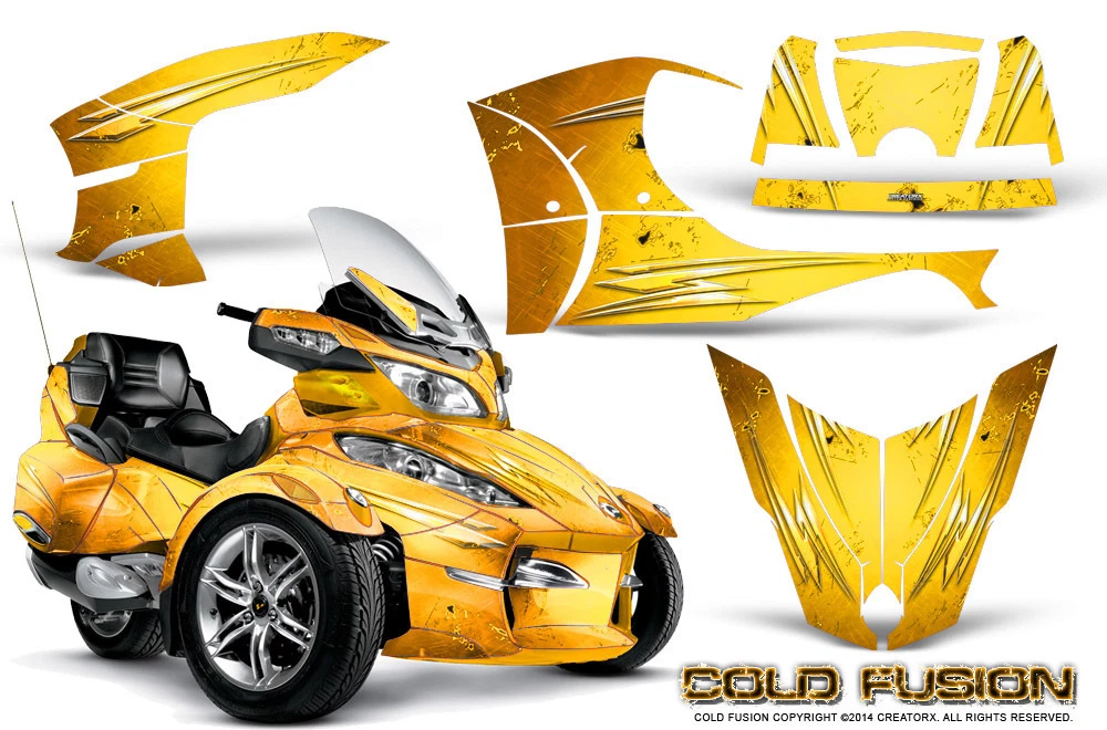 Yellow can am sale spyder