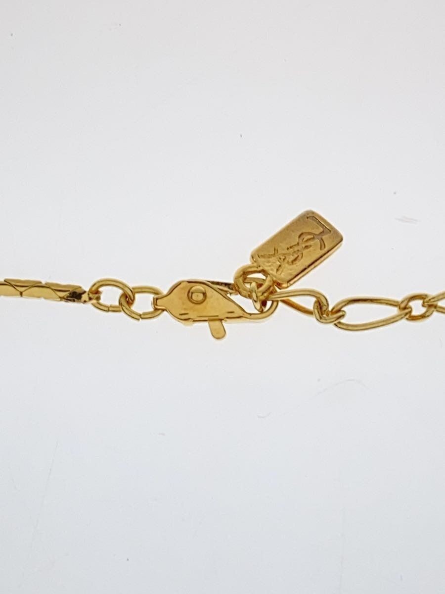 Collana YVES SAINT LAURENT donna con pietra colorata GLD top usata