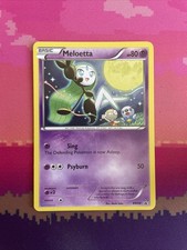Pokemon Card Meloetta BW68 Black & White Black Star Promo Near Mint