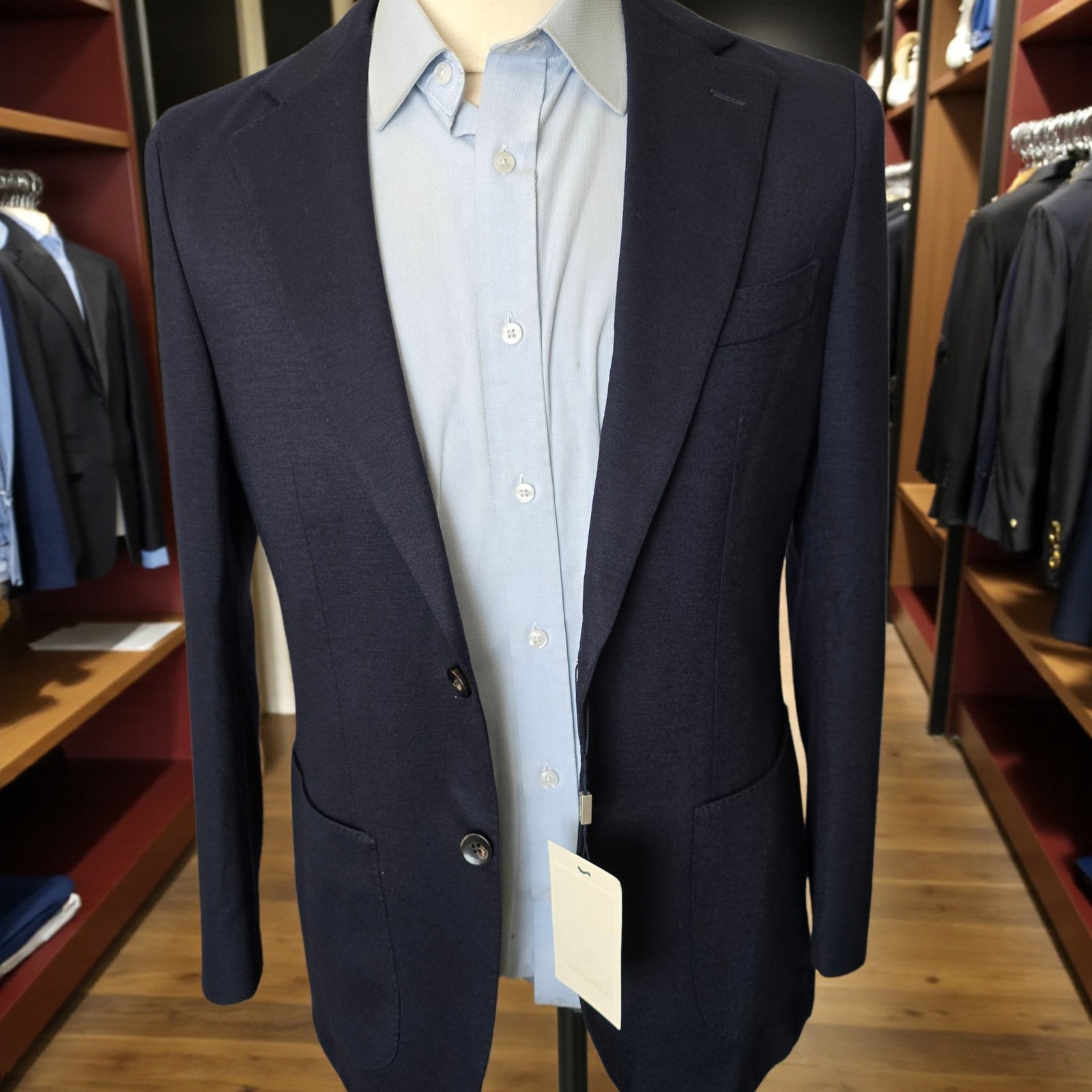 New Suitsupply Blazer 40r Slim Fit DONDI JERSEY Working Cuff Dual Vent Rare