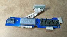 Delco GM LED Type Display and 5 Band EQ Control Bord Assembly - 1990