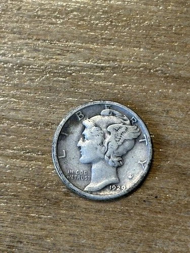1929S Mercury Dime VF